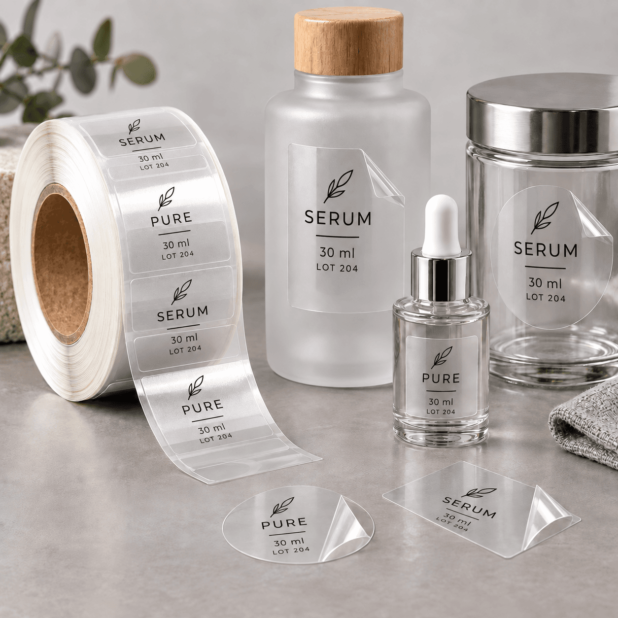 Transparent Labels